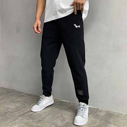 TB国际大品牌男装 潮流logo刺绣休闲品牌长裤