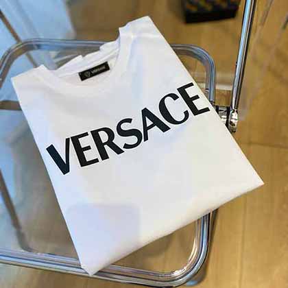 VERSACE/范思哲男短袖t恤，春夏潮流新品短袖T恤