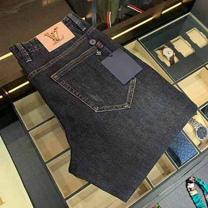 Louis Vuitton路易威登LV春夏薄款最新休闲牛仔裤