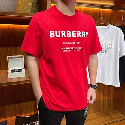 2021春夏新品 Burberry巴宝莉男士短袖T恤