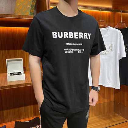 Burberry巴宝莉专柜同步纯棉男士短袖T