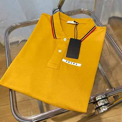 PRADA/普拉达春夏新品Polo短袖T恤