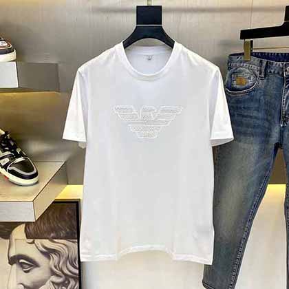 高等品牌短袖t恤 大品牌男装圆领男士轻奢大品牌半袖夏t