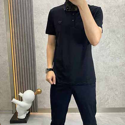 Armani 阿玛尼 ss春季新品翻领polo海外经典单品