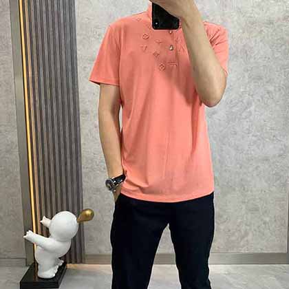 Louis Vuitton路易威登春季新品高等翻领polo海外经典单品
