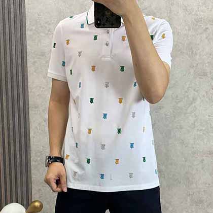 巴宝莉春季新品高等翻领polo海外经典单品