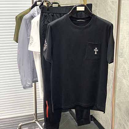 克罗心一线大品牌男装精致手工刺