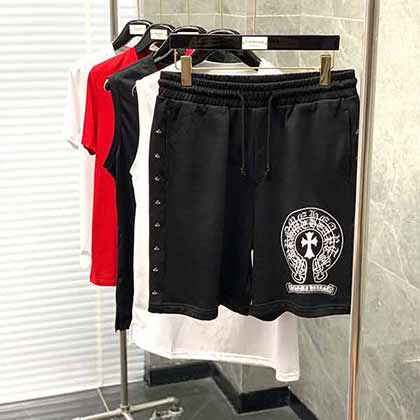 Chrome Hearts 克罗心印花刺绣工艺时尚休闲短