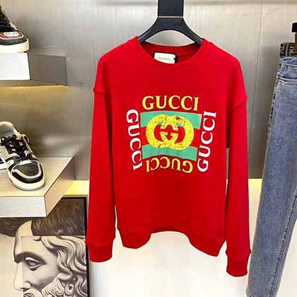 Gucci原单卫衣,高密印花,男女同款!