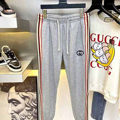 Gucc古奇夏季休闲裤，休闲与个性兼备的时髦单品！