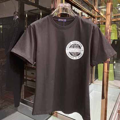 夏装新品LV专柜在售新系列图案logo短袖T恤