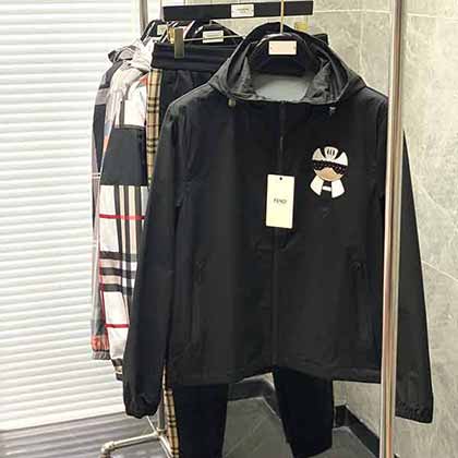 SS春夏新品名品男装外套，芬迪老佛
