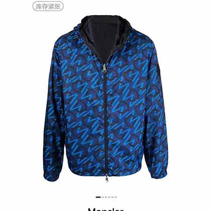 Moncler蒙口春夏新品专柜同步时尚休闲连帽夹克外套