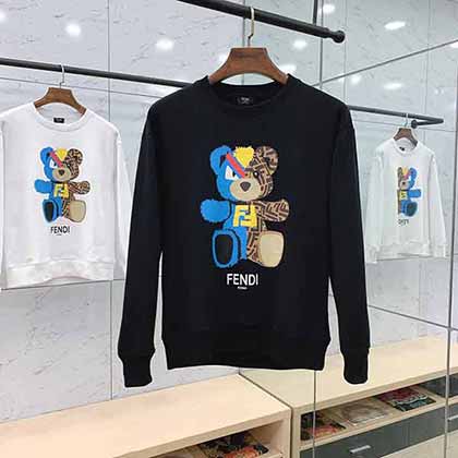 Fendi新品卫衣,情侣款暴力熊设计,品质之选,男女皆宜,可爱满分!