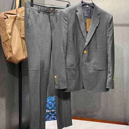 法国大品牌男装 巴宝莉西服套装，上帝留给男人美好的