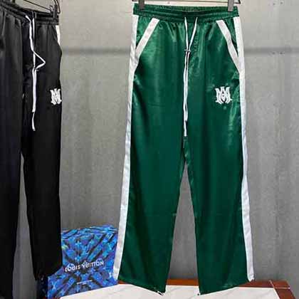 新的刺绣爪子男士运动裤长裤，Amiri新品束脚运动裤