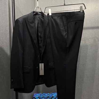 CD秋冬新款高等斜纹羊毛西服套装