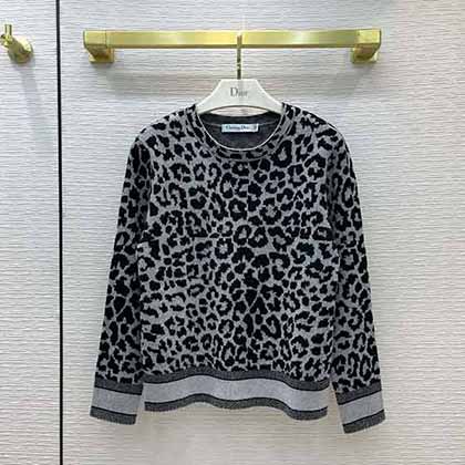 Dior秋冬新款限定系列山羊绒套头针织毛衫！