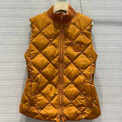 Hemès羽绒服马甲宽松洋气鸭绒背心外穿大品牌秋新款