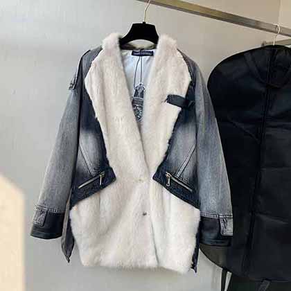 Chrome Hearts 克罗心奢华水貂牛仔