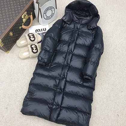MIU家大品牌羽绒服男 冬季中长款时尚连帽休闲加厚新
