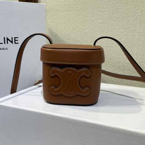 品牌轻奢女包 CELINE真皮斜挎包 大品牌名品专柜时尚小方包