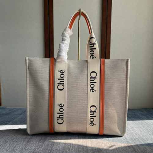 Chloe大品牌托特包高等感大包 新款大容量帆布手提包