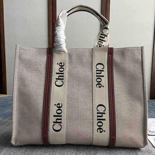 Chloe托特包，一款默默卖翻的手提袋Woody Tote Bag