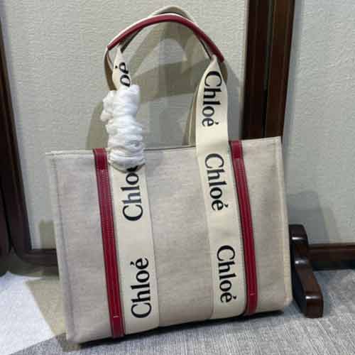 Chloe品牌包包 名品新款大容量女士手提包 休闲帆布包