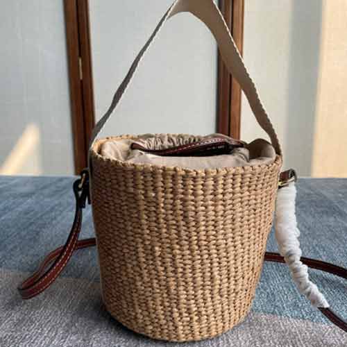 Chloe奢侈品代购大牌包 菜篮子包 Small Woody Basket水桶包