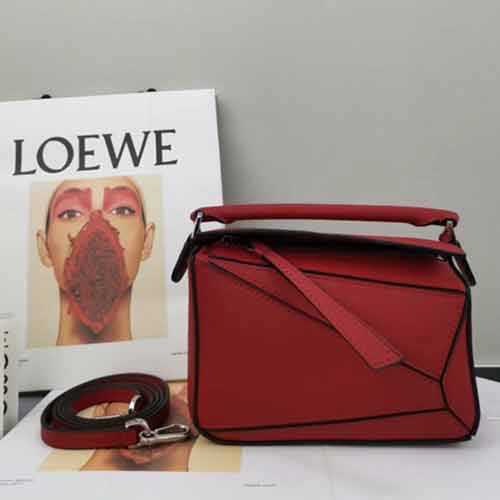 罗意威Puzzle系列女士几何包 Loewe时尚手提包