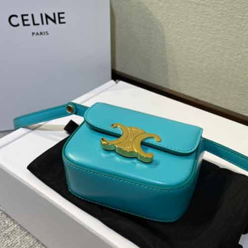 CELINE夏季新品女包耳机包欧美时尚迷你口红包纯色小方包