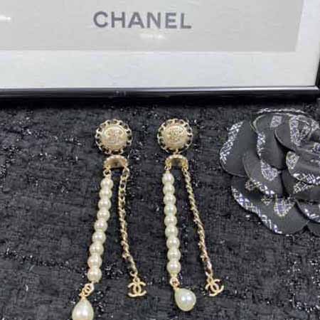高等感流苏耳环女长款气质纯银耳扣大品牌耳钉