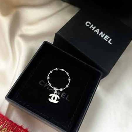 最新珠珠戒指 小清新戒指 官网同款，Chanel 新品！