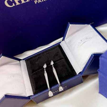 Chaumet饰品欧美时尚大品牌耳饰 尚美巴黎耳环气质女