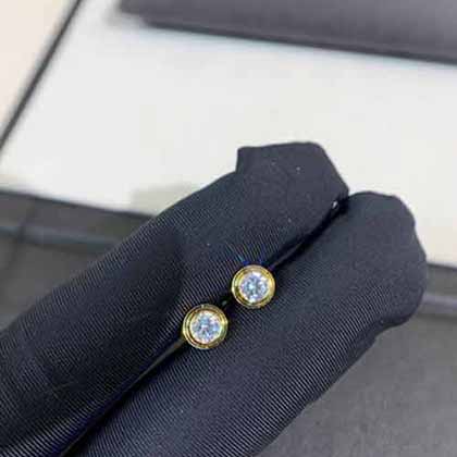 love20分钻耳钉 潮大品牌套装时尚简约小众高等耳饰
