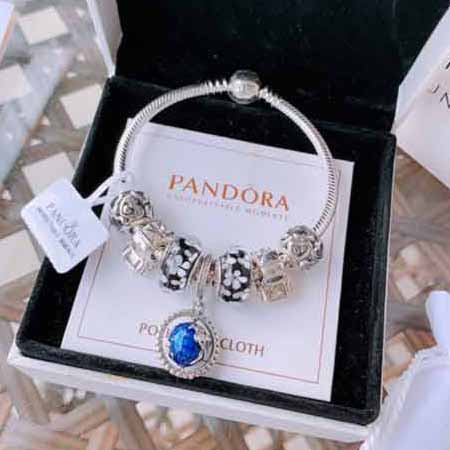 抖音网红国际品牌手镯,潘多拉Pandora手链,官网同款手镯