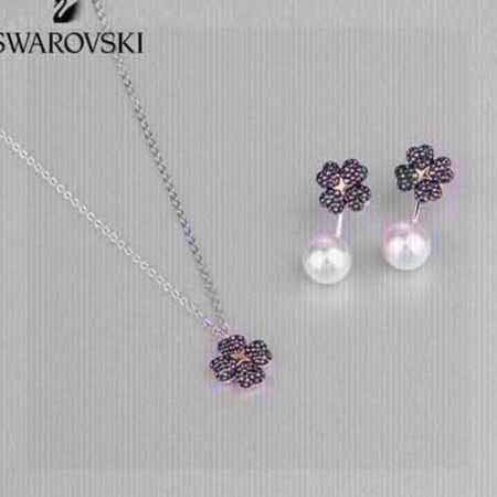 大品牌走秀款925纯银耳钉女 施华