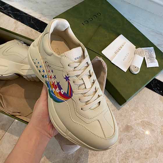 Gucci女款男款经典时尚风格GG情侣款老爹鞋