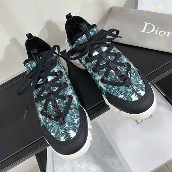 Dior马蹄跟老爹鞋，春夏季巴黎时装周走秀款运动鞋