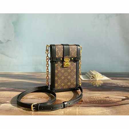 法国大品牌LV女包TRUNK VERTICAL