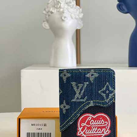 欧美大品牌卡包 lv女式多卡位卡片包 女短款简约钱夹M81015