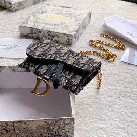 名品代买蓝色提花布 Dior Obliqu