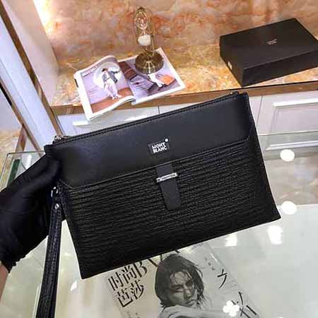 名品奢华大品牌男包 万宝龙手包 休闲真皮大品牌男士手拿包