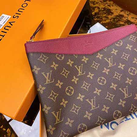 男士名品新款男包lv大品牌手包M62048 男真皮商务品牌手拿包