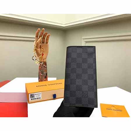 名品高等男士钱包 男潮真皮钱夹 多卡位皮夹N64421