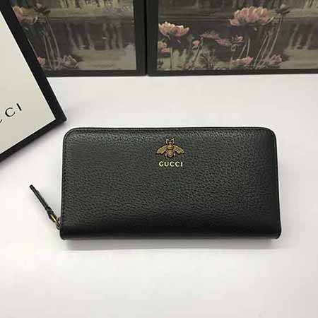 欧美大品牌gucci长款钱包 女真皮
