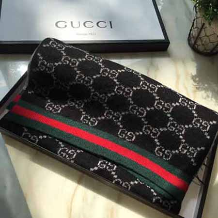 低调的奢侈名牌围巾Gucci原单新款针织男士围巾！