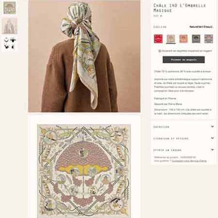爱马仕丝巾女士韩版爆款小方巾送妈妈高等时尚百搭潮羊绒方巾