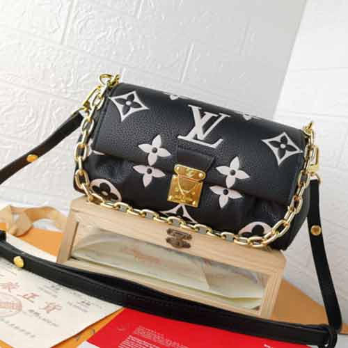 LV高定质感可调节肩带Favorite手袋,出席任何场合的精良之选!